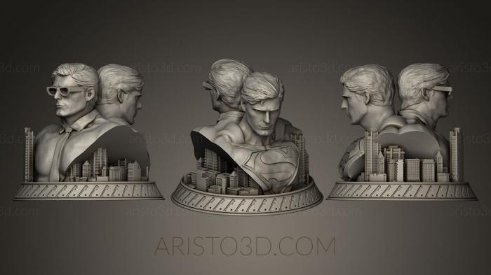 Busts and bas-reliefs of famous people (BUSTC_0336) 3D model for CNC machine